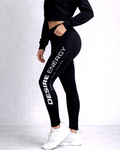 WOMANS BLACK LEGGINGS